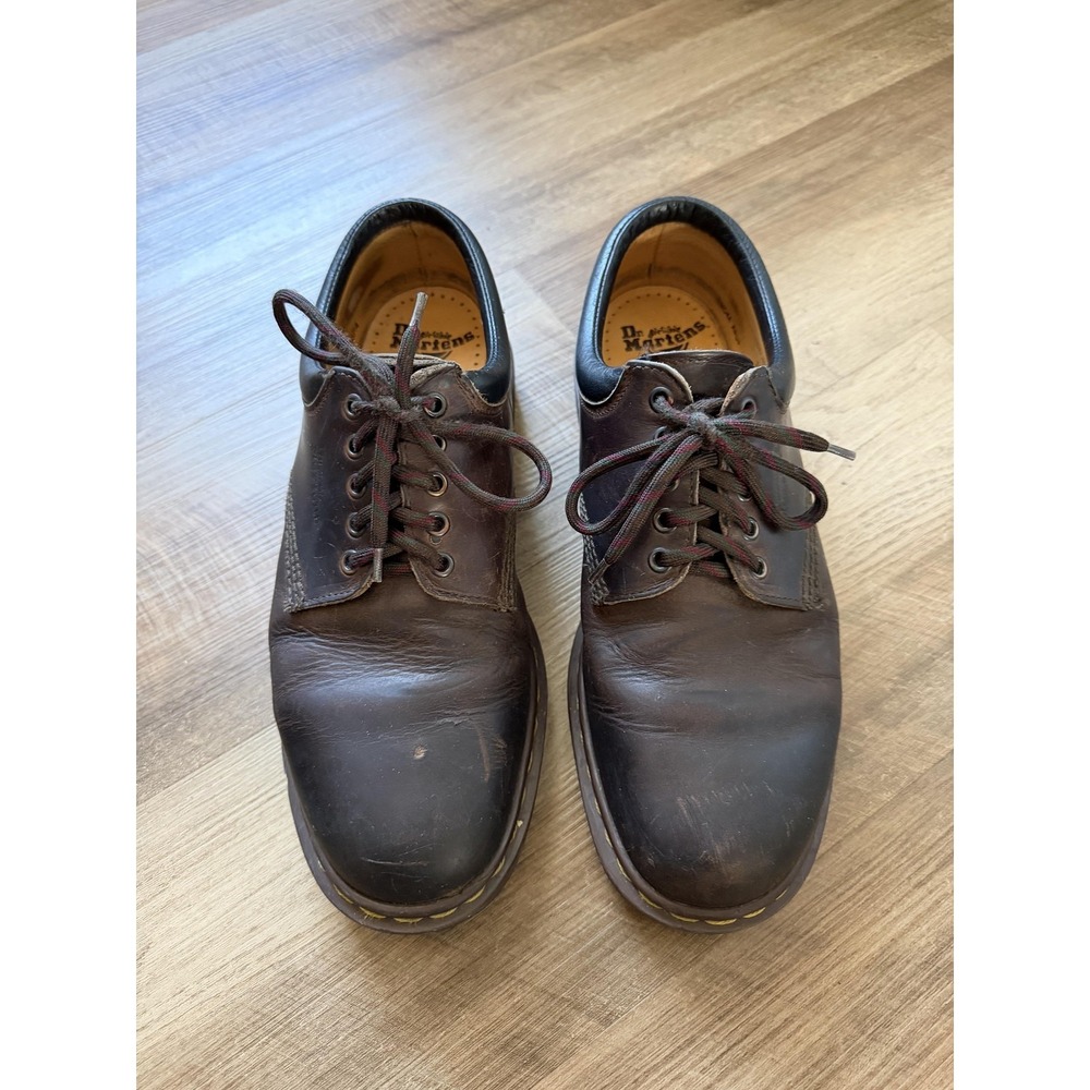 VTG Dr. Martens 8053/59 Shoes Mens 11 Brown Leather Oxford England